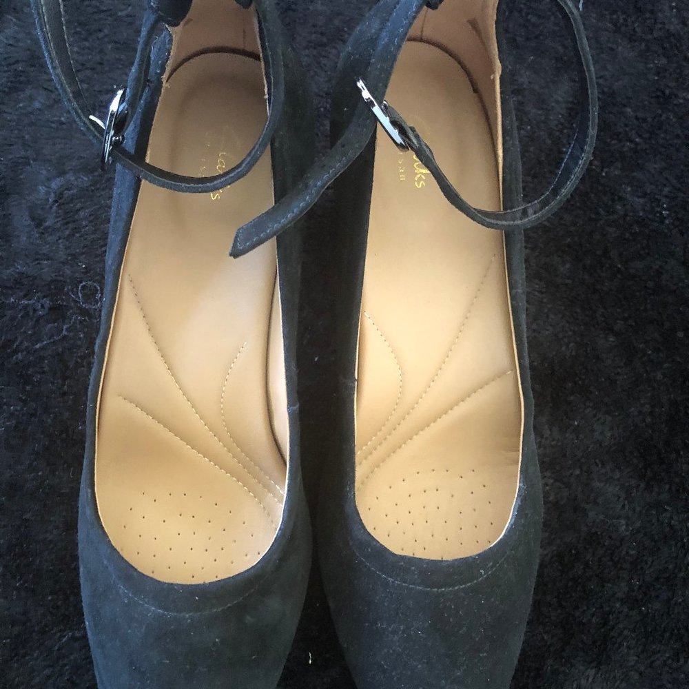 Clarks Chryssa Jana Women's Aubergine Suede Dress